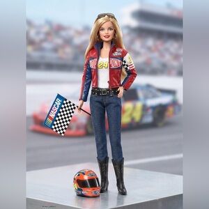 Mattel Barbie Collector NASCAR Jeff Gordon #24 Doll - Pink Label (2006)